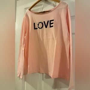 Victoria's Secret long sleeve pajama top